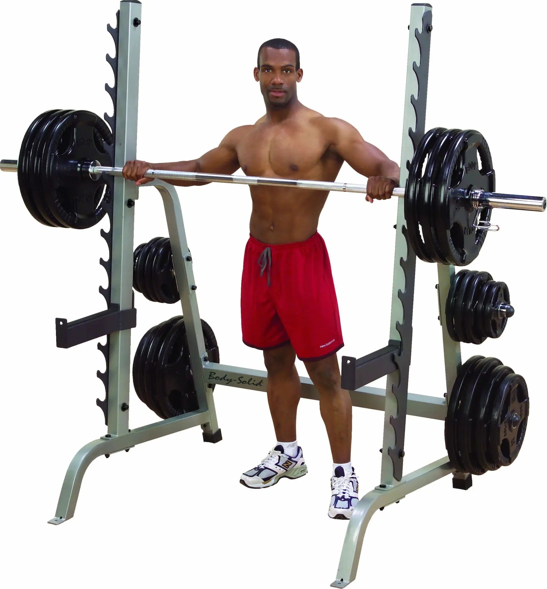 סטנד כלוב משקולות פתוח לעבודה חופשית MULTIPRESS RACK GPR370